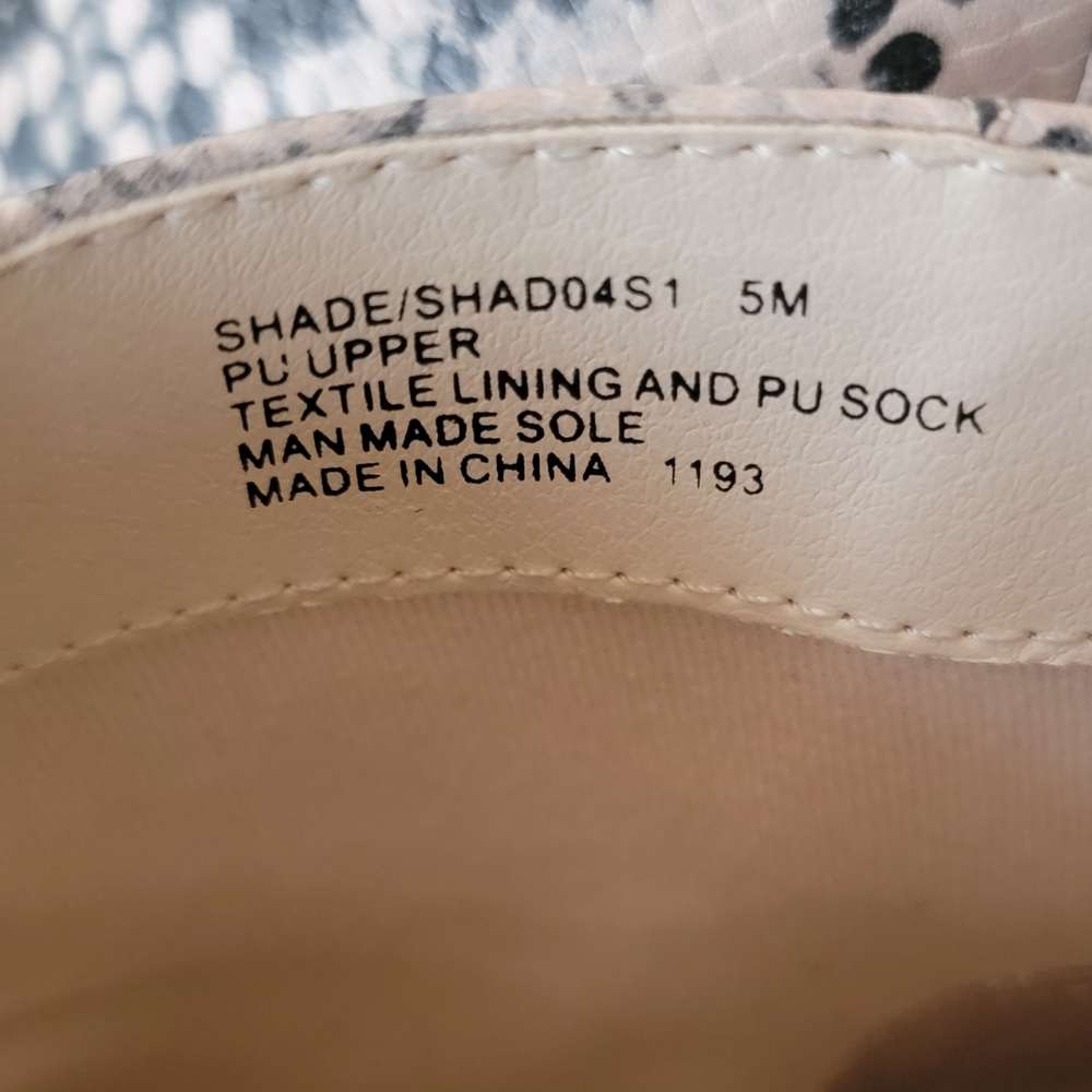 Steve Madden | Python Print Almond Toe Heeled Boo… - image 8